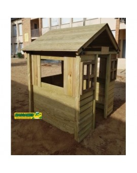 Maison d'enfant en bois Masgames SCHOOL