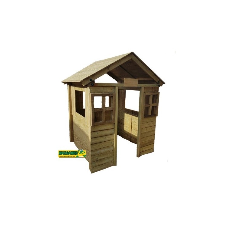 Maison d'enfant en bois Masgames SCHOOL