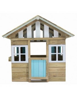 Maison d'enfant en bois Masgames LOLLIPOP Bleue