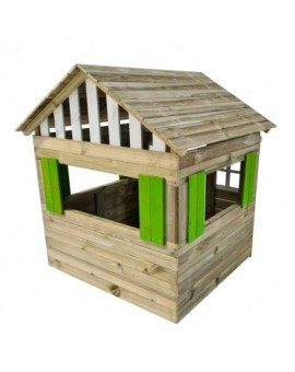 Maison d'enfant en bois Masgames LOLLIPOP XL Verte