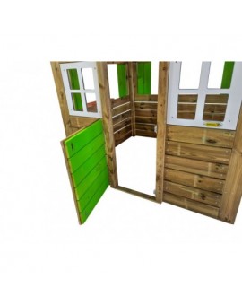 Maison d'enfant en bois Masgames LOLLIPOP XL Verte