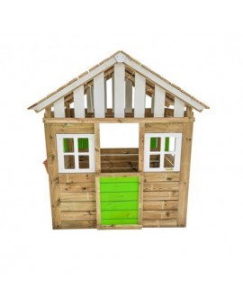 Maison d'enfant en bois Masgames LOLLIPOP XL Verte