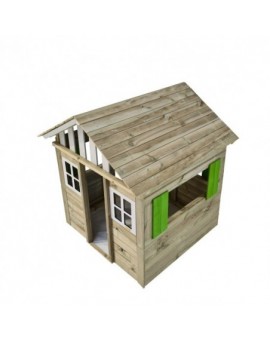 Maison d'enfant en bois Masgames LOLLIPOP XL Horeca verte