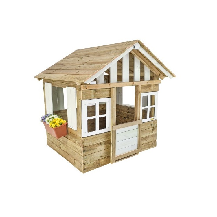 Maison d'enfant en bois Masgames LOLLIPOP Blanche