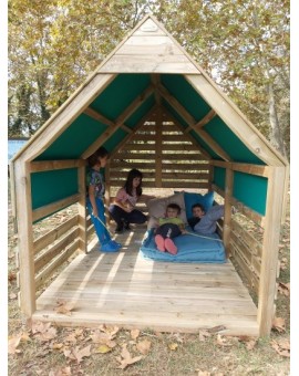 Maison d'enfant en bois Masgames ANDREA