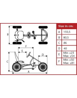 Kart à pédales BERG B.Pure BFR