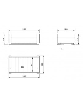 Pack table de culture MASGAMES Fortis