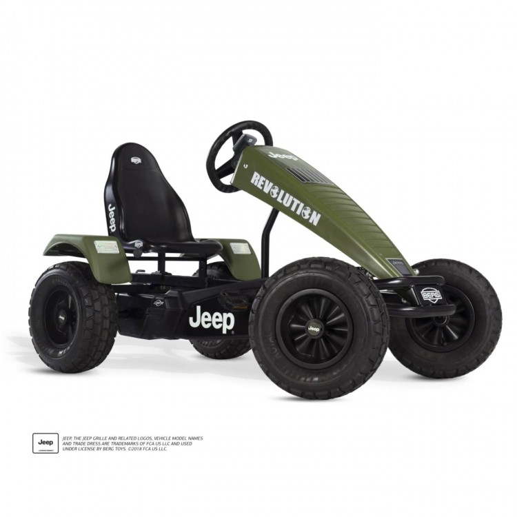 Kart à pédales BERG Jeep Revolution BFR