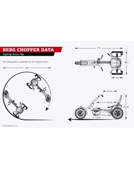 Tricycle à pédales BERG Chopper BFR