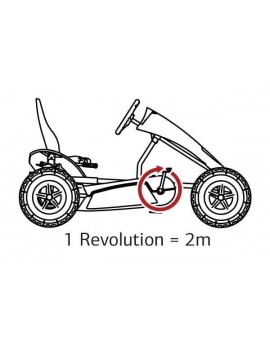 Kart à pédales BERG Jeep Revolution BFR-3