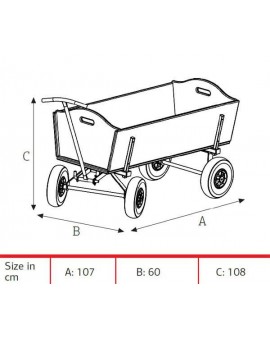 Brouette BERG Beach Wagon L