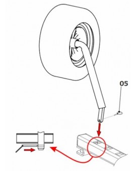 Roue de secours BERG X-Plore