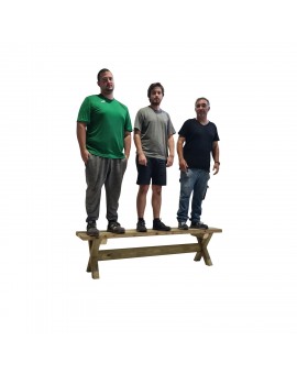 MASGAMES XERTA banc en bois 180 cm