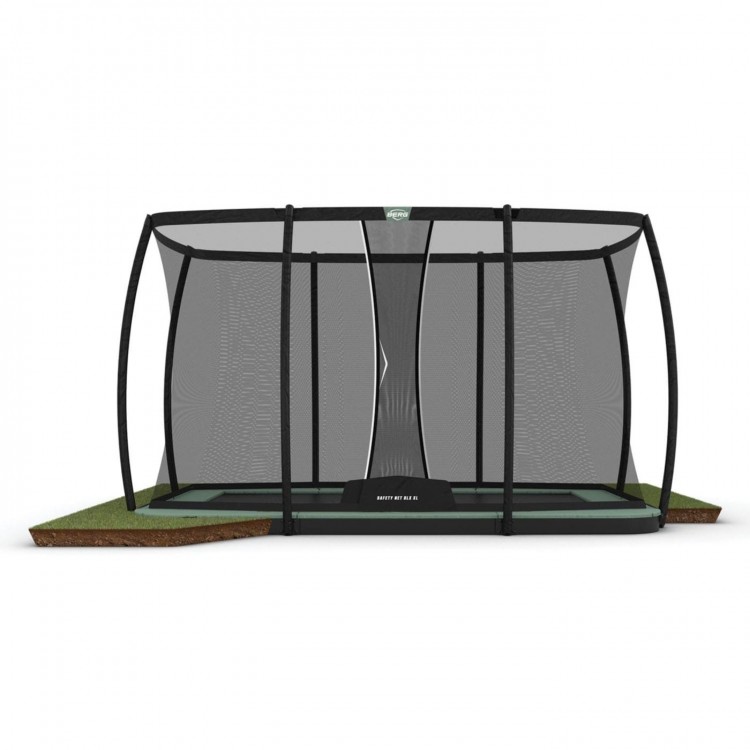 Trampoline BERG Flatground Ultim Champion ECO 410 + Filet Deluxe XL