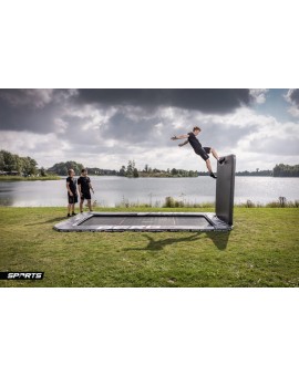 Trampoline BERG Flatground Ultim Pro Bouncer 500 + Aerowall