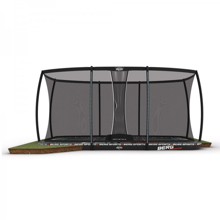 Trampoline BERG Flatground Ultim Pro Bouncer 500 + Filet Deluxe XL