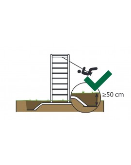 BERG Playbase Medium TL (mur d'escalade + trapèze + siège en caoutchouc)