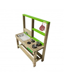 Cuisine pour enfants en bois par extérieure Masgames SPICY