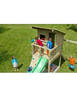 Aire de jeux Masgames BEACH HUT XL avec balançoire