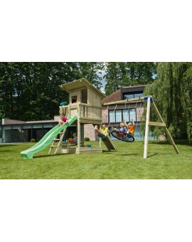 Aire de jeux Masgames BEACH HUT XL avec balançoire