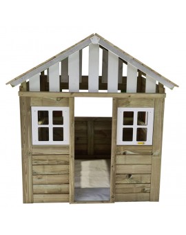 Maison d'enfant en bois Masgames LOLLIPOP XL Horeca verte