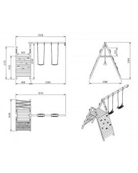 Module pour aires de jeux Masgames @AVENTURA XL