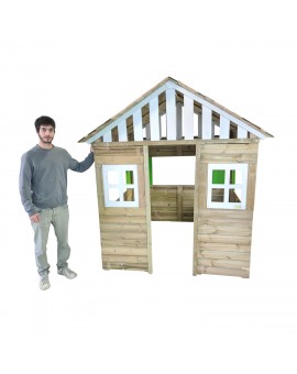 Maison d'enfant en bois Masgames LOLLIPOP XXL Horeca