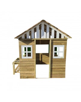 Maison d'enfant en bois Masgames LOLLIPOP XXL Horeca + Kitchenette