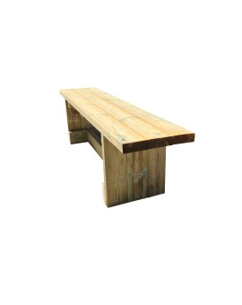 Banc en bois MASGAMES CALELLA pour l'extérieur.