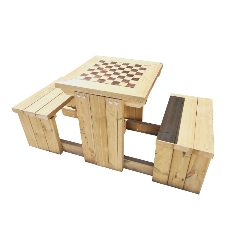 Table d'échecs en bois MASGAMES DAMA