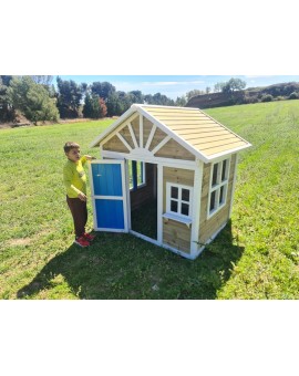 Maison d'enfants en bois à panneaux Masgames VISBY