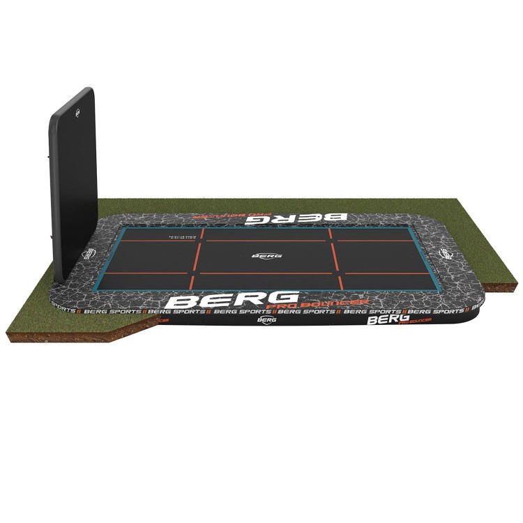 Trampoline BERG Flatground Ultim Pro Bouncer 500 + Aerowall